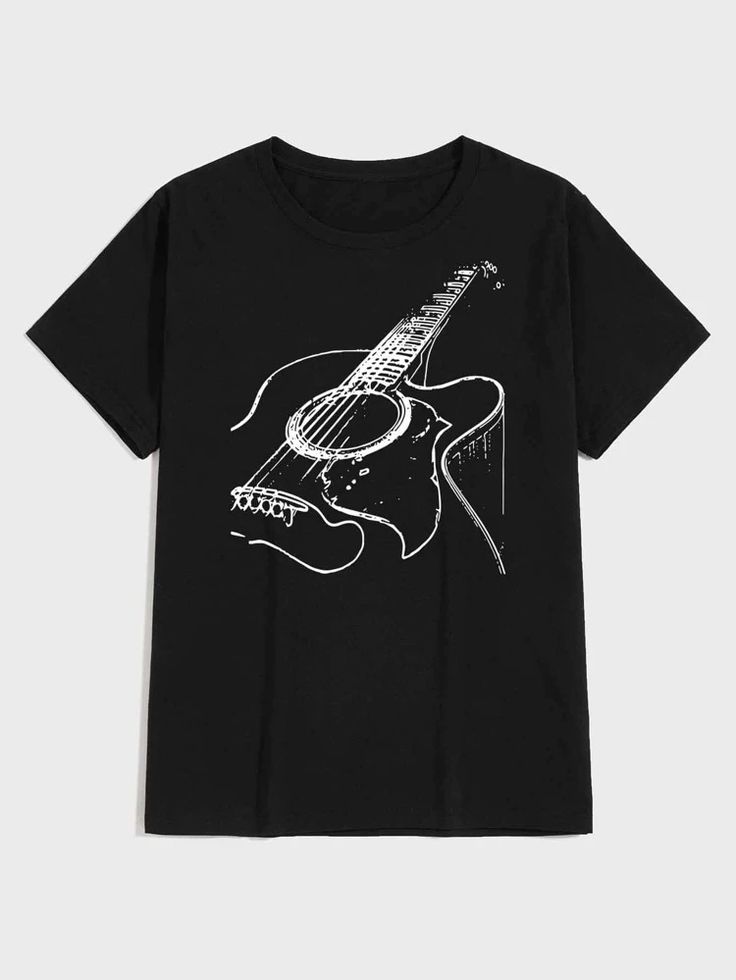 Playera Guitarra - Playera Arte